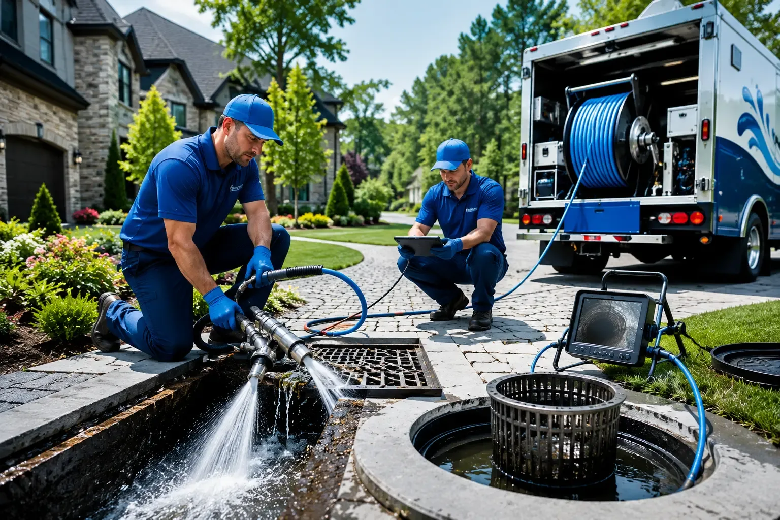 Local outdoor drain cleaning professionals in Fraser, MI